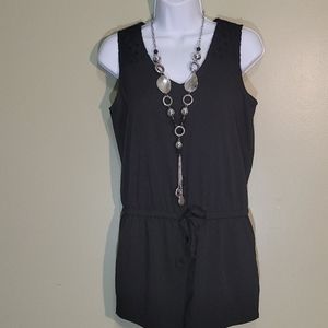 Banana Republic Black Romper